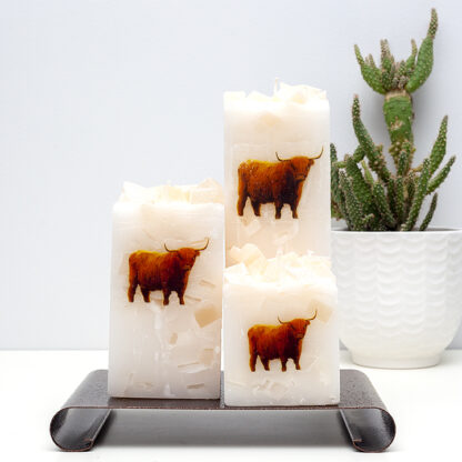 Square Candles - Highland set